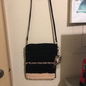 New handmade crochet shoulder bag